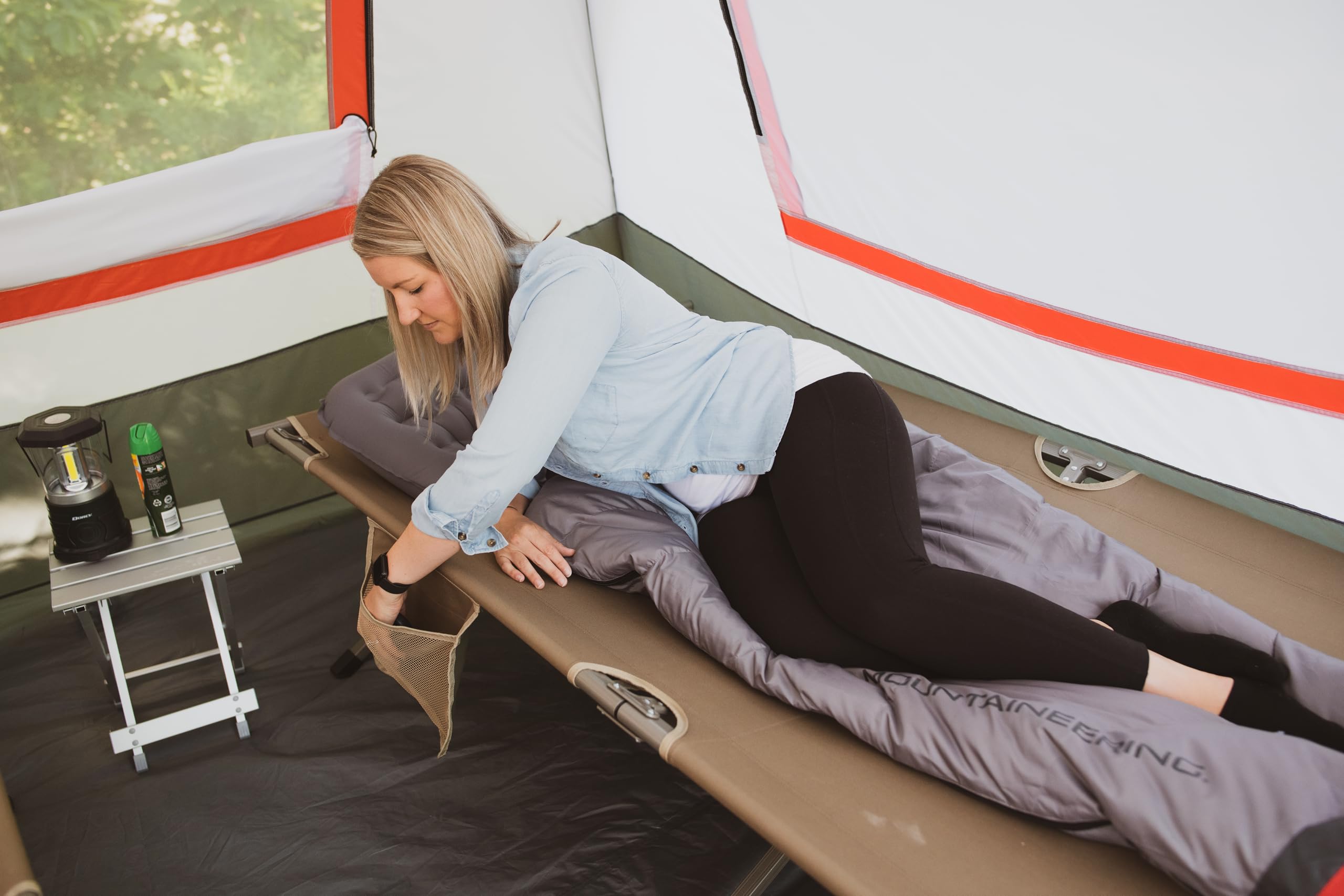 ALPS MOUNTAINEERING　コット　軽量 ALPS Mountaineering Camp Cot, X-Large, Khaki : Amazon.ca